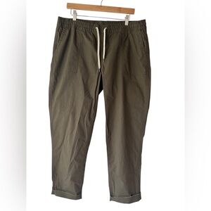 Vuori Men’s Vintage Ripstop XL olive green drawstring pants